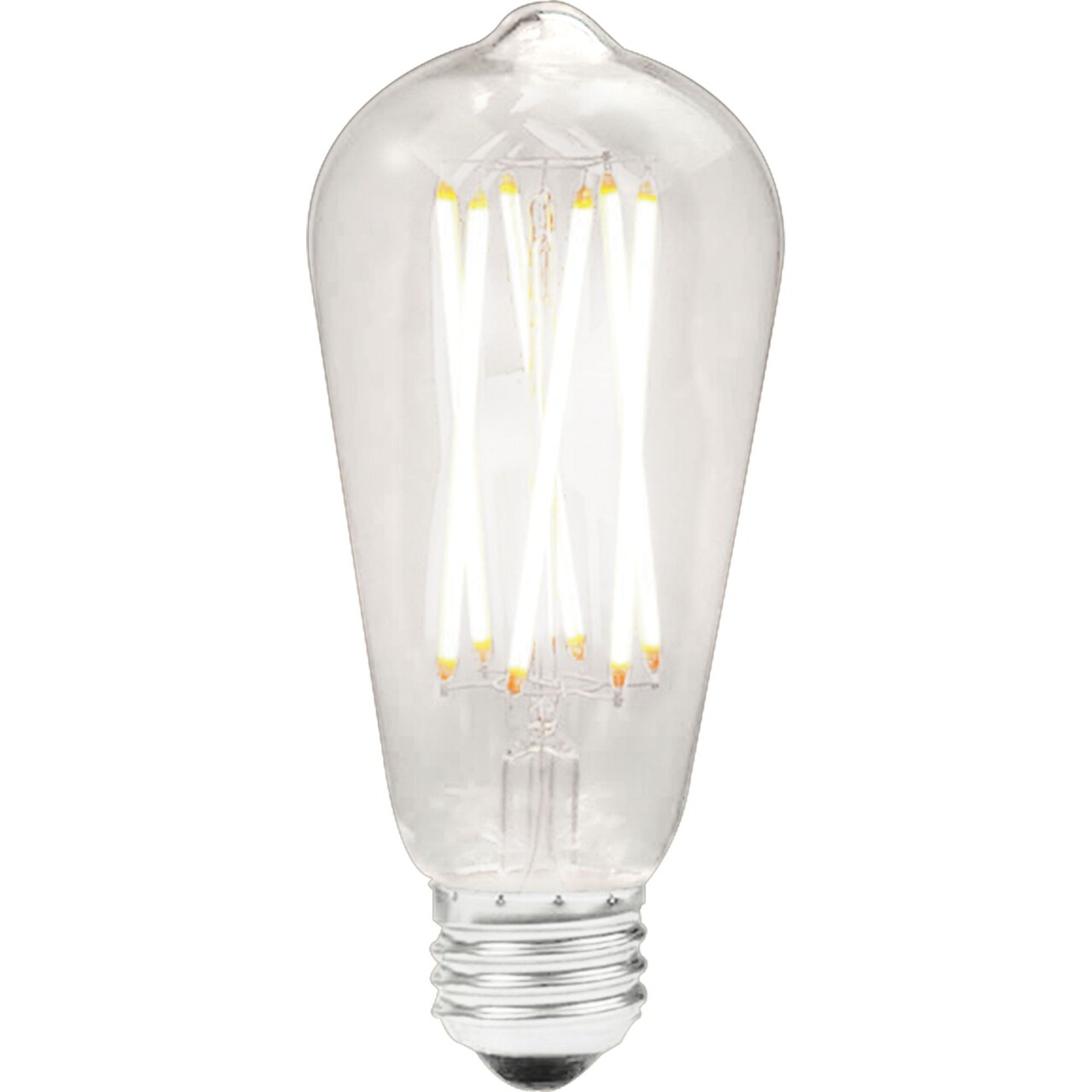 Signature Home Collection Set of 3 Clear LED Dimmable Light bulb 5.5"